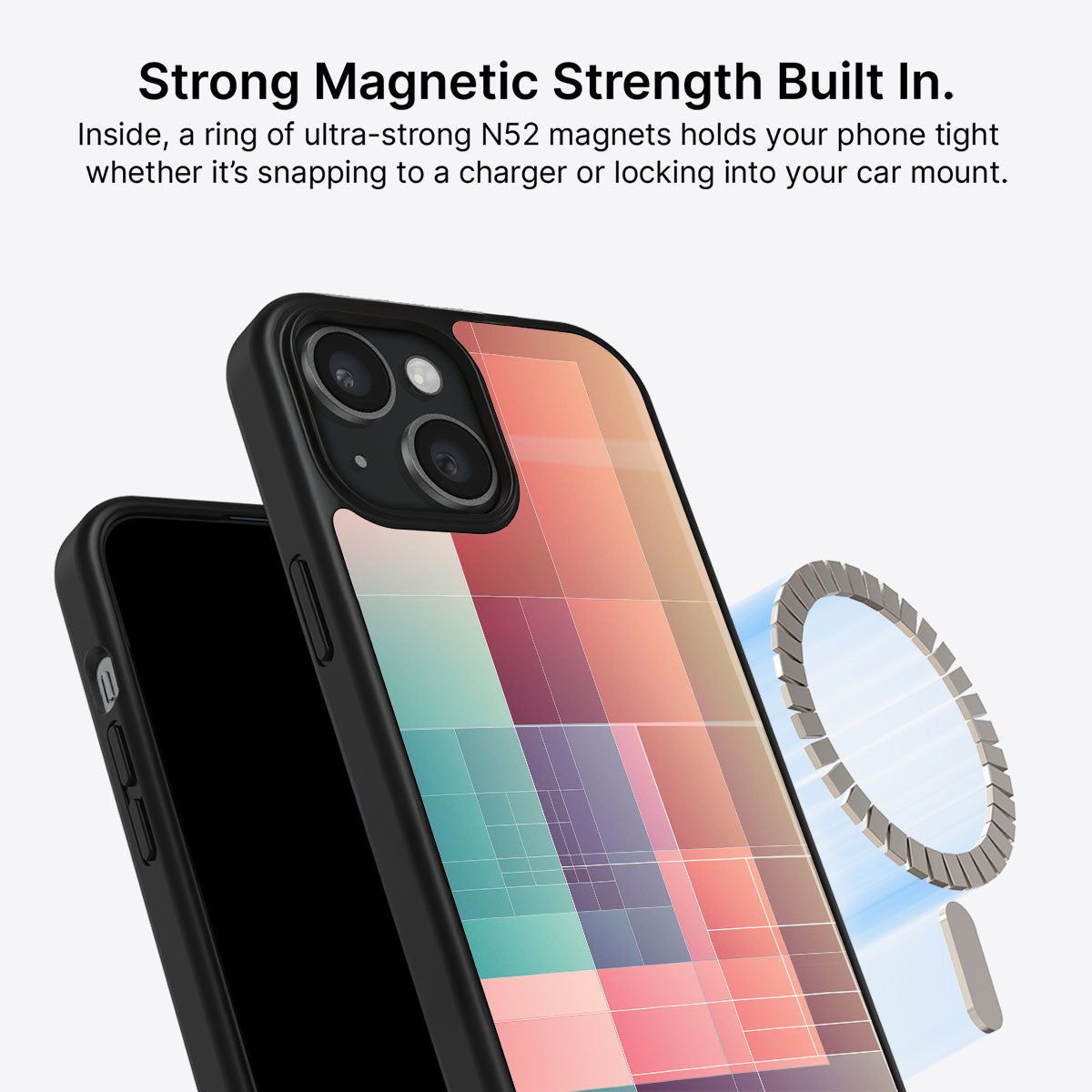 Fibionacci Play - iPhone 15 Plus Case #case type_core (magsafe)