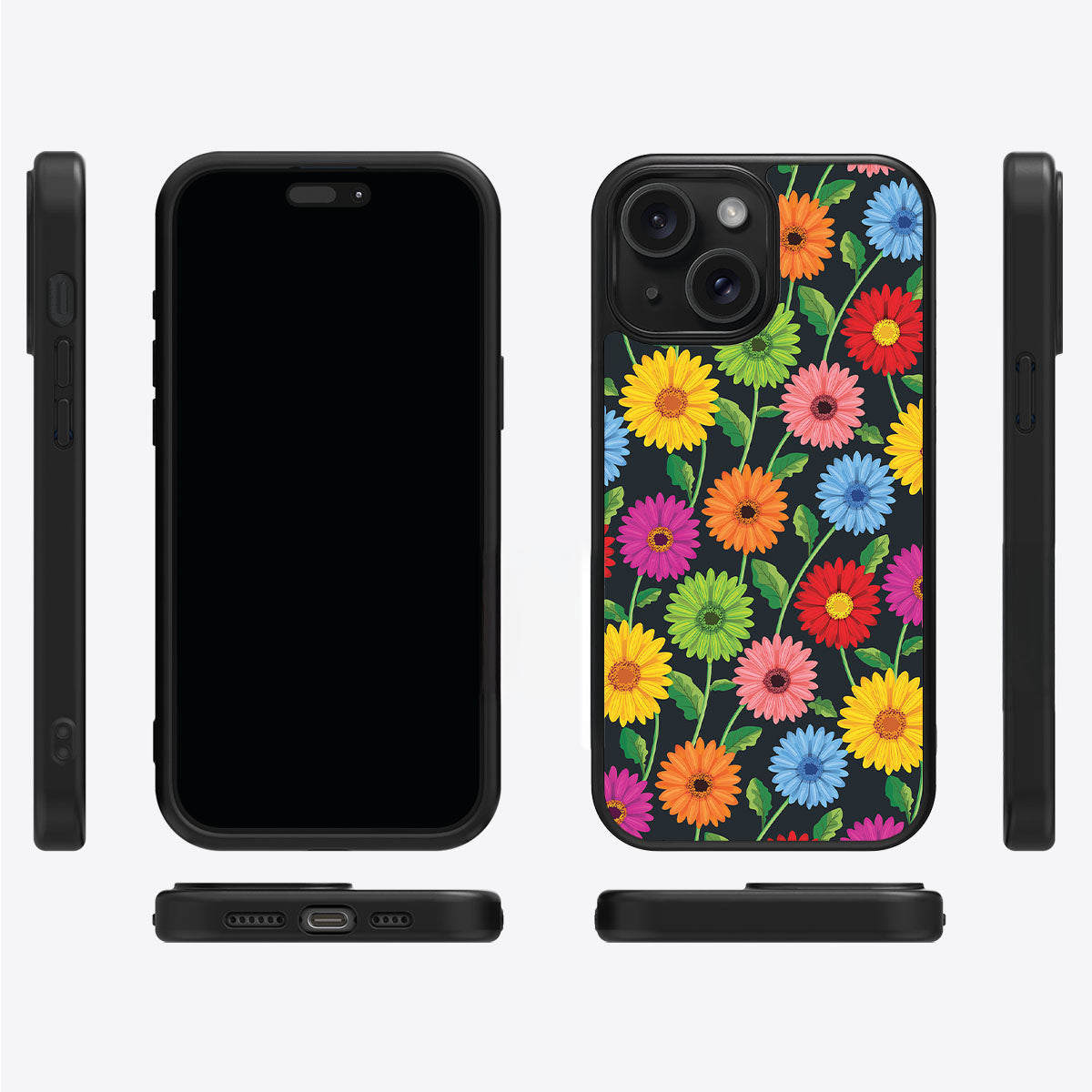 Gerbera Bloom - iPhone 15 Plus Case #case type_core (magsafe), #case type_core (non magsafe)