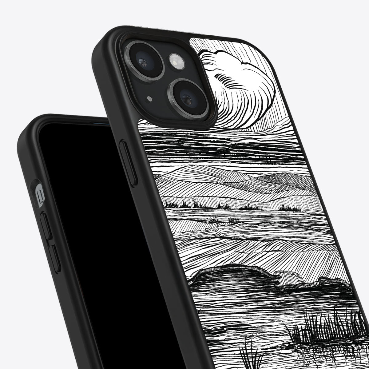 Linear Landscape - iPhone 15 Plus Case #case type_core (non magsafe)
