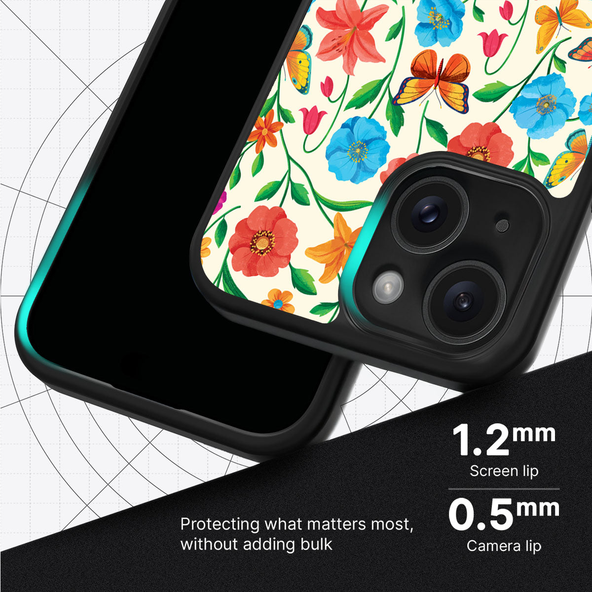 Spring Garden - iPhone 15 Plus Case #case type_core (magsafe), #case type_core (non magsafe)