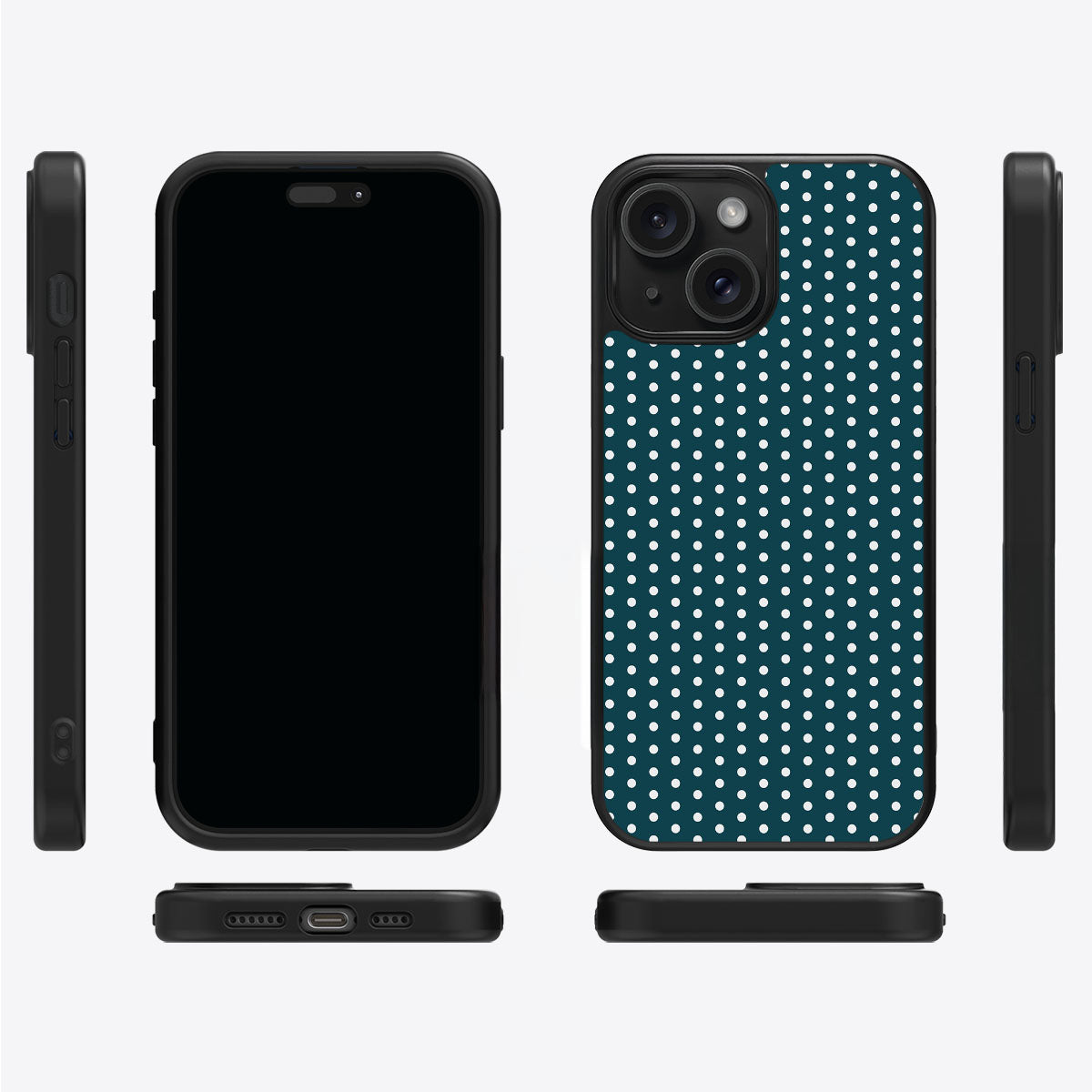 Teal Mesh - iPhone 15 Plus Case #case type_core (magsafe), #case type_core (non magsafe)