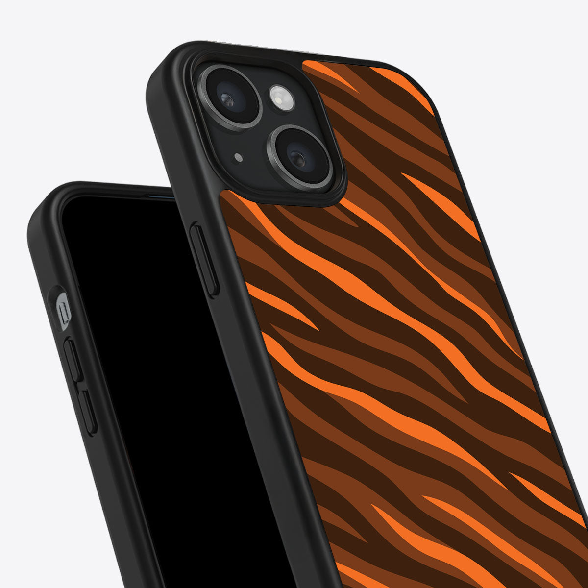 Tiger Trace - iPhone 15 Plus Case #case type_core (non magsafe)