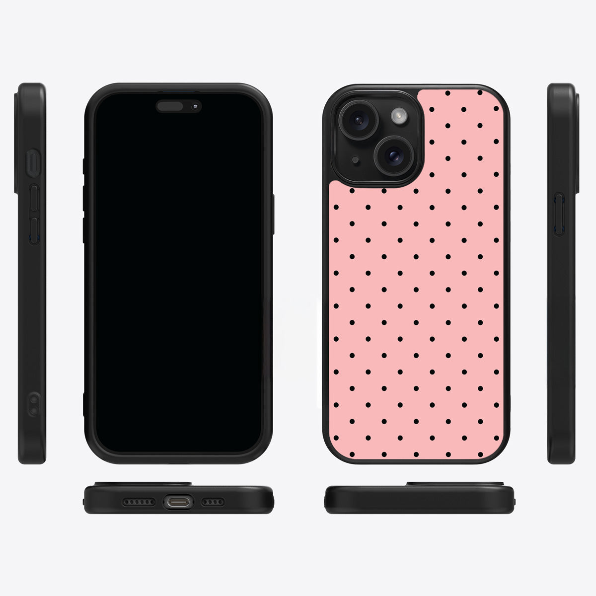 Veloria iPhone 15 Plus case cover – multi-angle view