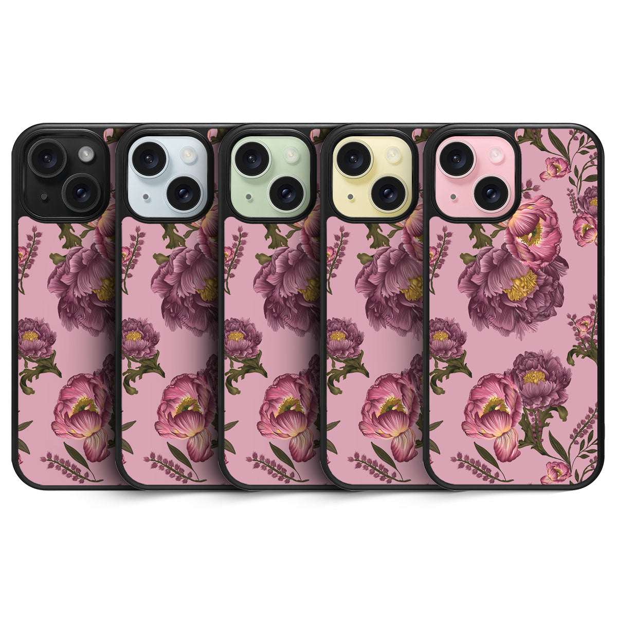 Vintage Blossoms - iPhone 15 Plus Case #case type_core (magsafe), #case type_core (non magsafe)