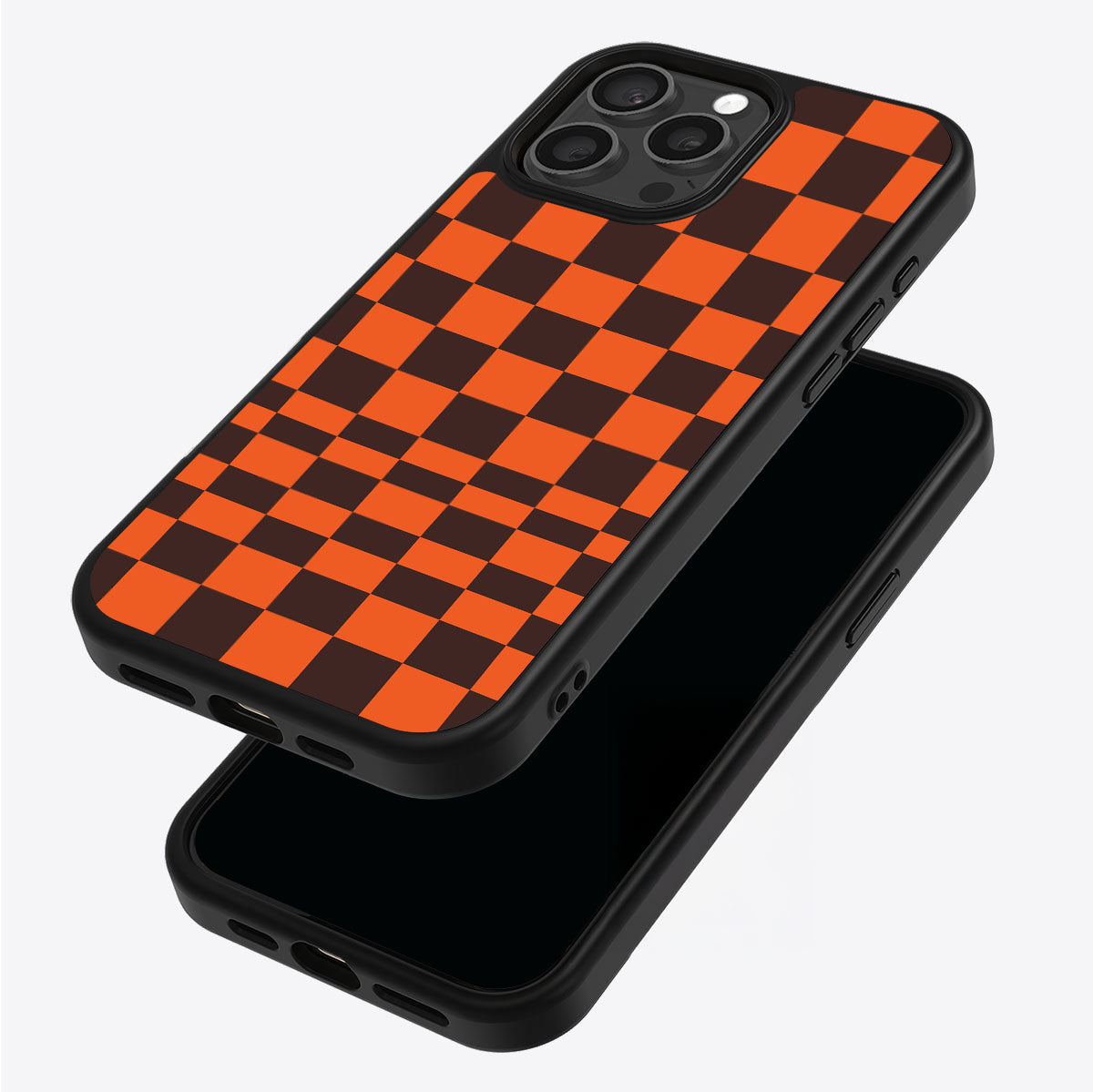 Amber Pop iPhone 15 Pro case – back and side view