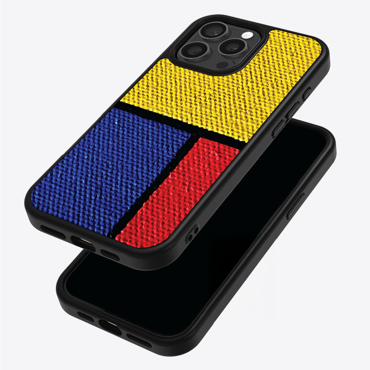 Bauhaus Blocks - iPhone 15 Pro Case #case type_core (magsafe), #case type_core (non magsafe)