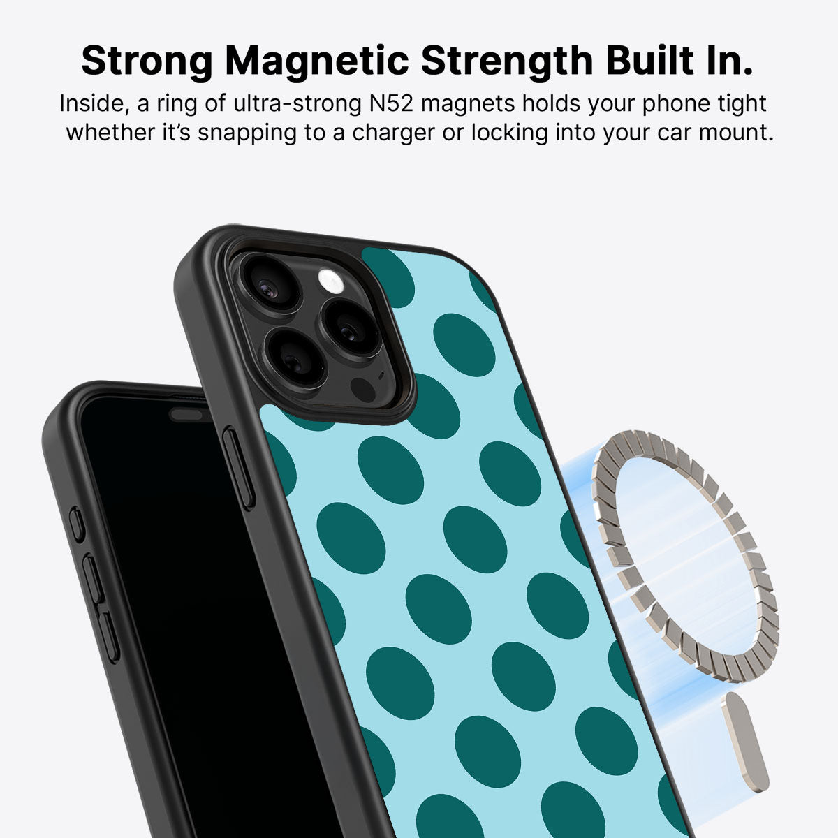 Coral Bed - iPhone 15 Pro Case #case type_core (magsafe)