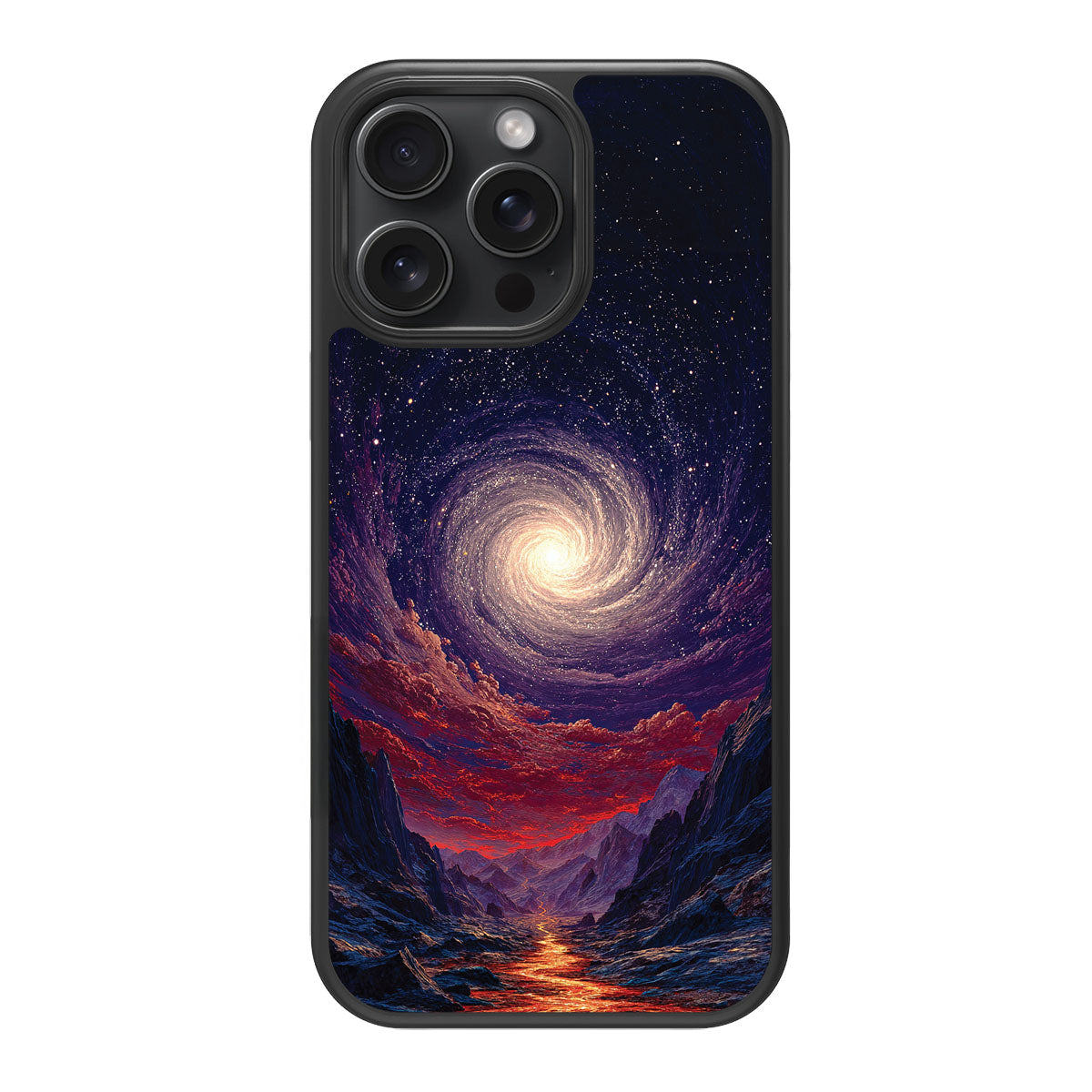 Cosmic Vortex - iPhone 15 Pro Case #case type_core (magsafe), #case type_core (non magsafe)