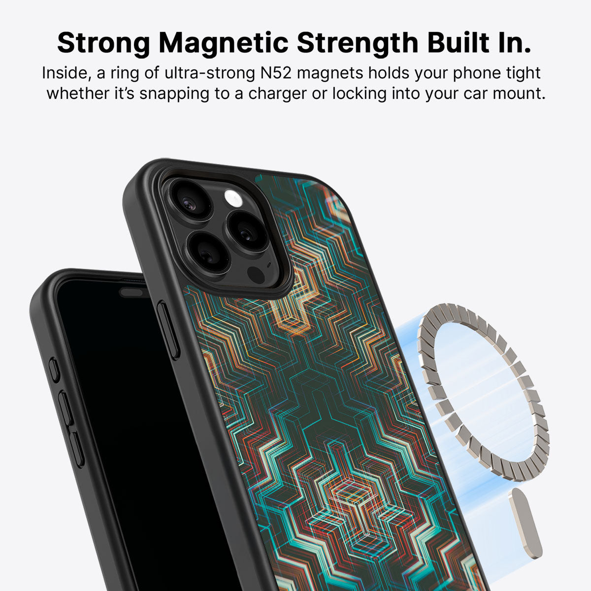 Digital Veins - iPhone 15 Pro Case #case type_core (magsafe)