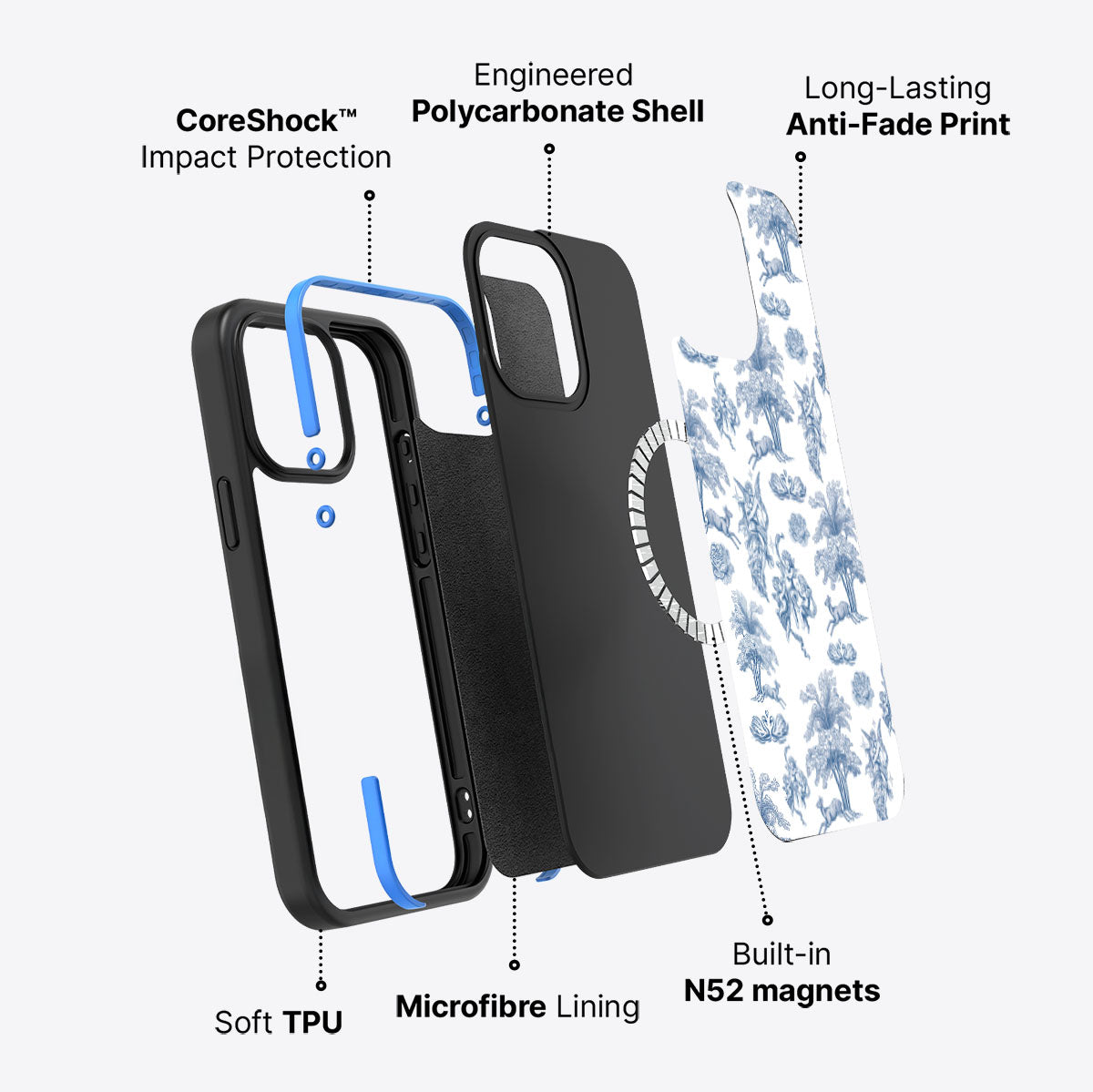 Eden Garden - iPhone 15 Pro Case #case type_core (magsafe)
