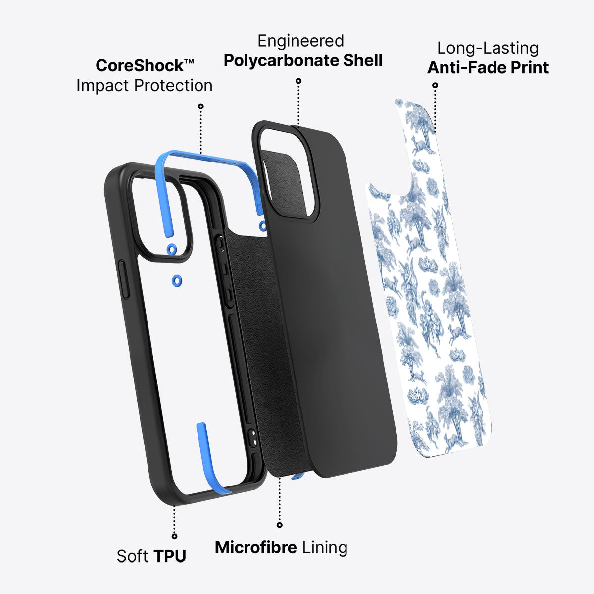 Eden Garden - iPhone 15 Pro Case #case type_core (non magsafe)