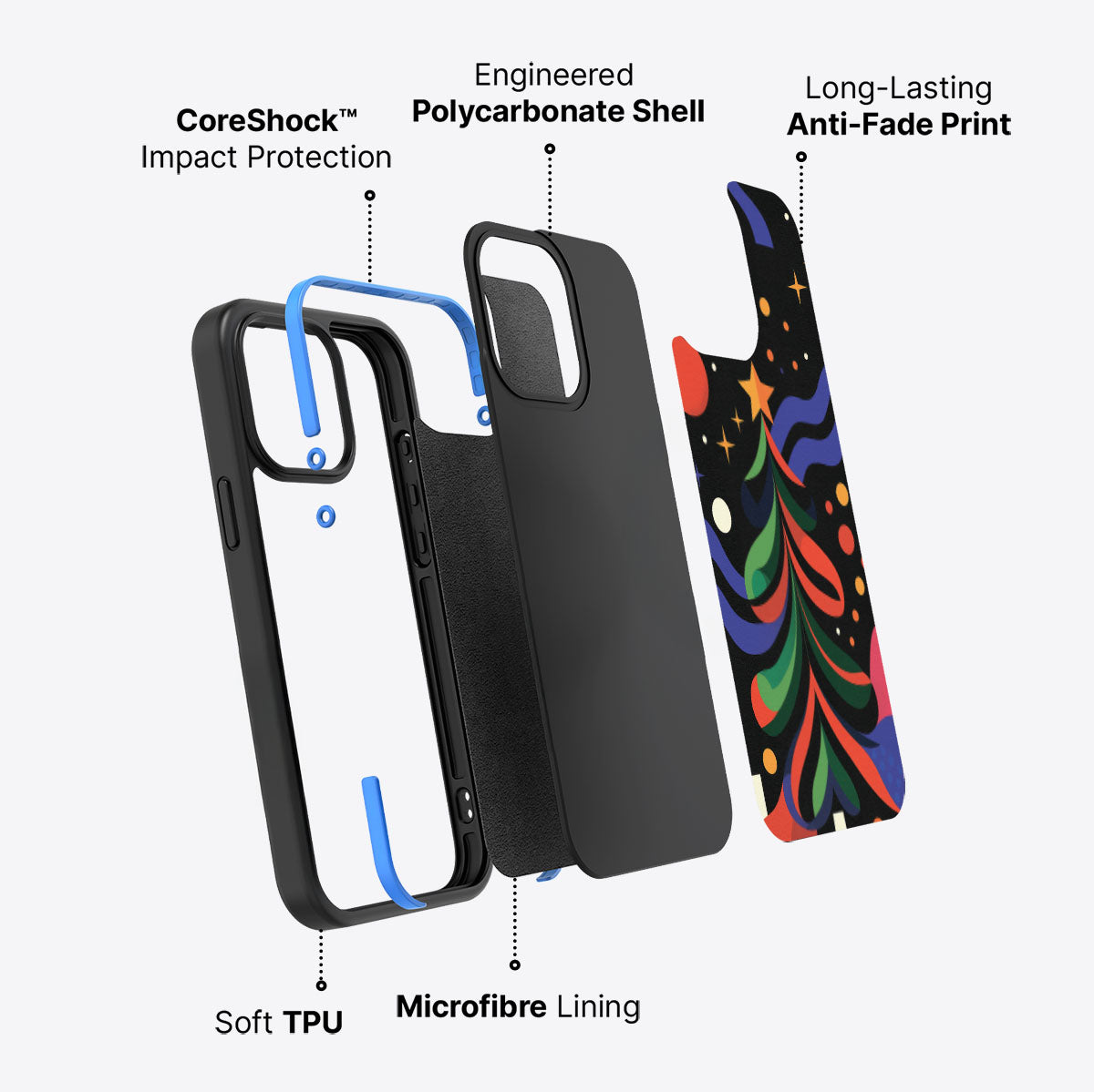 Jazz Jingles - iPhone 15 Pro Case #case type_core (non magsafe)