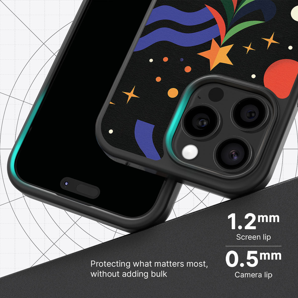 Jazz Jingles - iPhone 15 Pro Case #case type_core (magsafe), #case type_core (non magsafe)