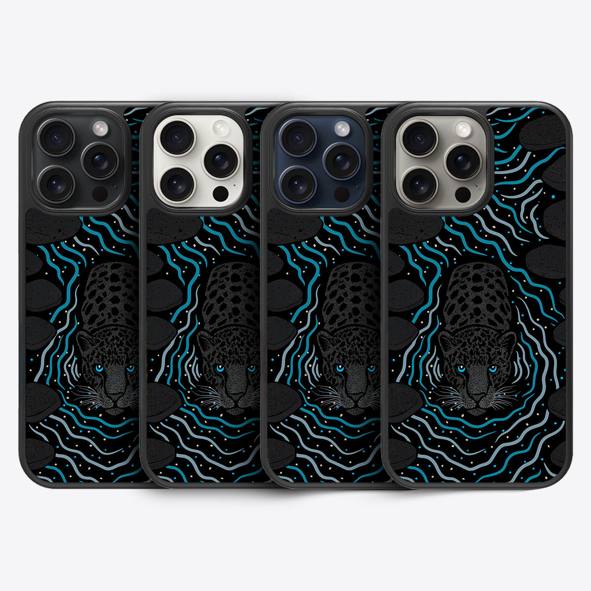 Midnight Panther - iPhone 15 Pro Case #case type_core (magsafe), #case type_core (non magsafe)
