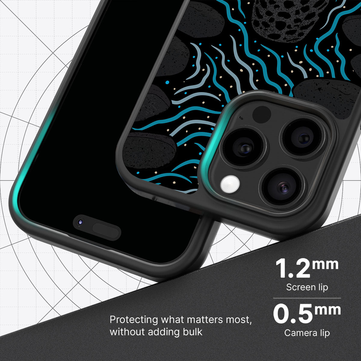 Midnight Panther - iPhone 15 Pro Case #case type_core (magsafe), #case type_core (non magsafe)