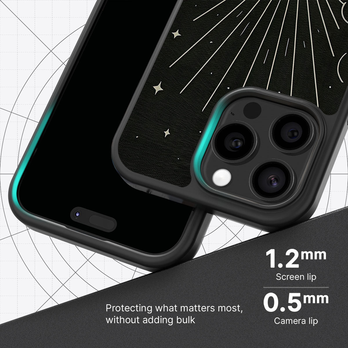 Moon Energy - iPhone 15 Pro Case #case type_core (magsafe), #case type_core (non magsafe)