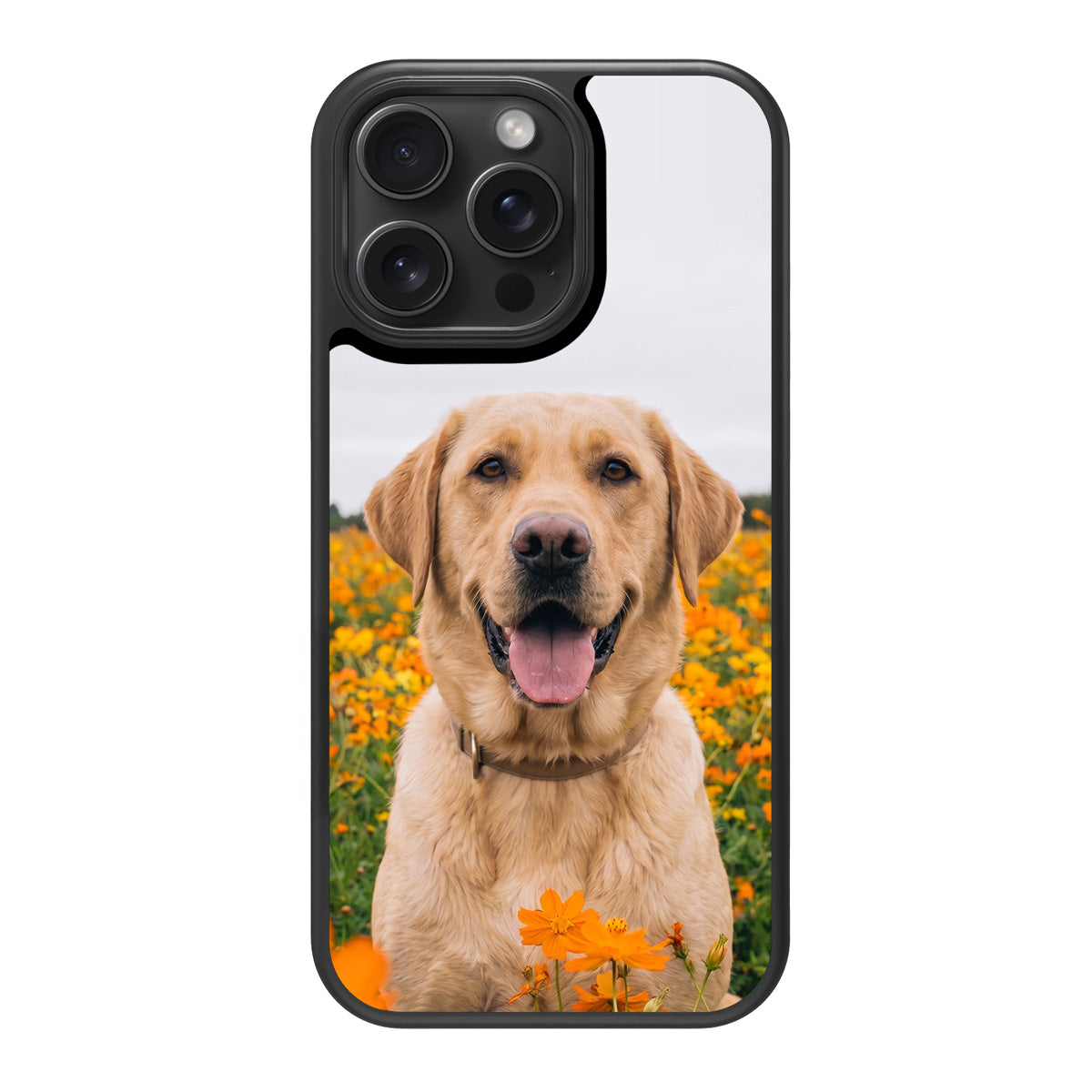 Personalised iPhone 15 Pro case – single pet photo design