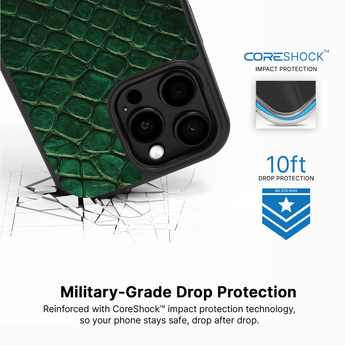 Slytherin Senses - iPhone 15 Pro Case #case type_core (magsafe), #case type_core (non magsafe)