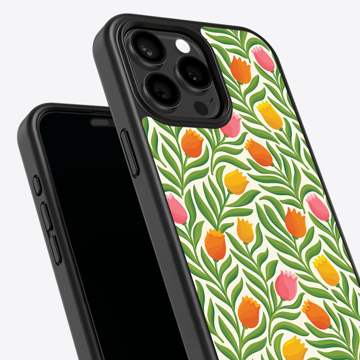 Spring Tulips - iPhone 15 Pro Case #case type_core (non magsafe)