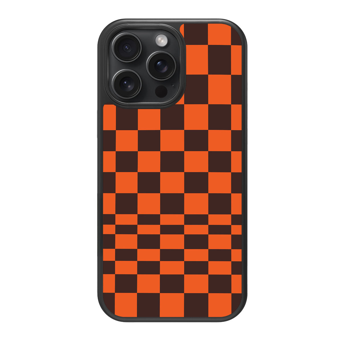Amber Pop design back view – iPhone 15 Pro Max case