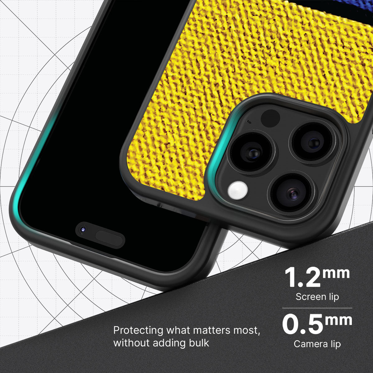 Bauhaus Blocks - iPhone 15 Pro Max Case #case type_core (magsafe), #case type_core (non magsafe)