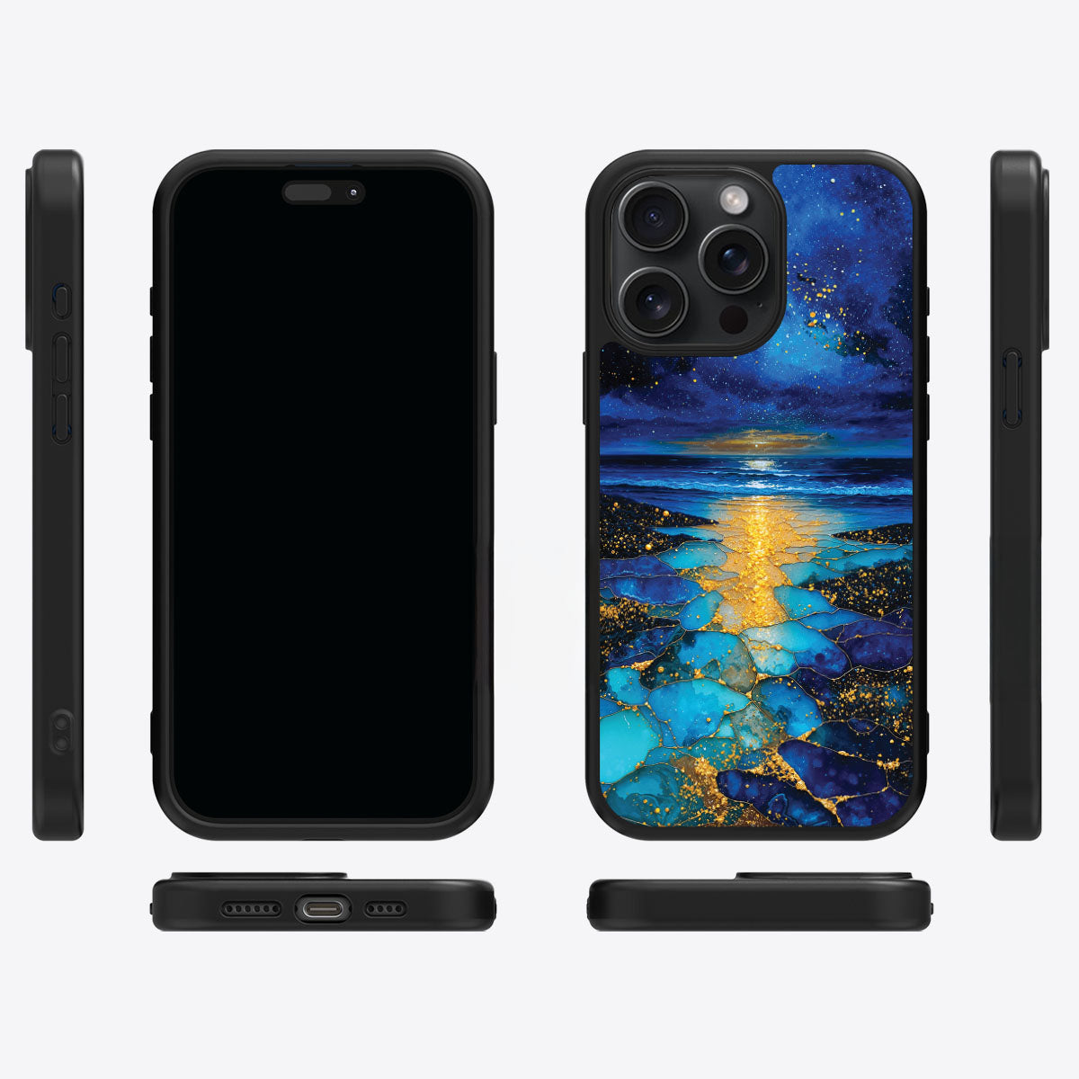 iPhone 15 Pro Max Case with MagSafe – Cosmic Seascape