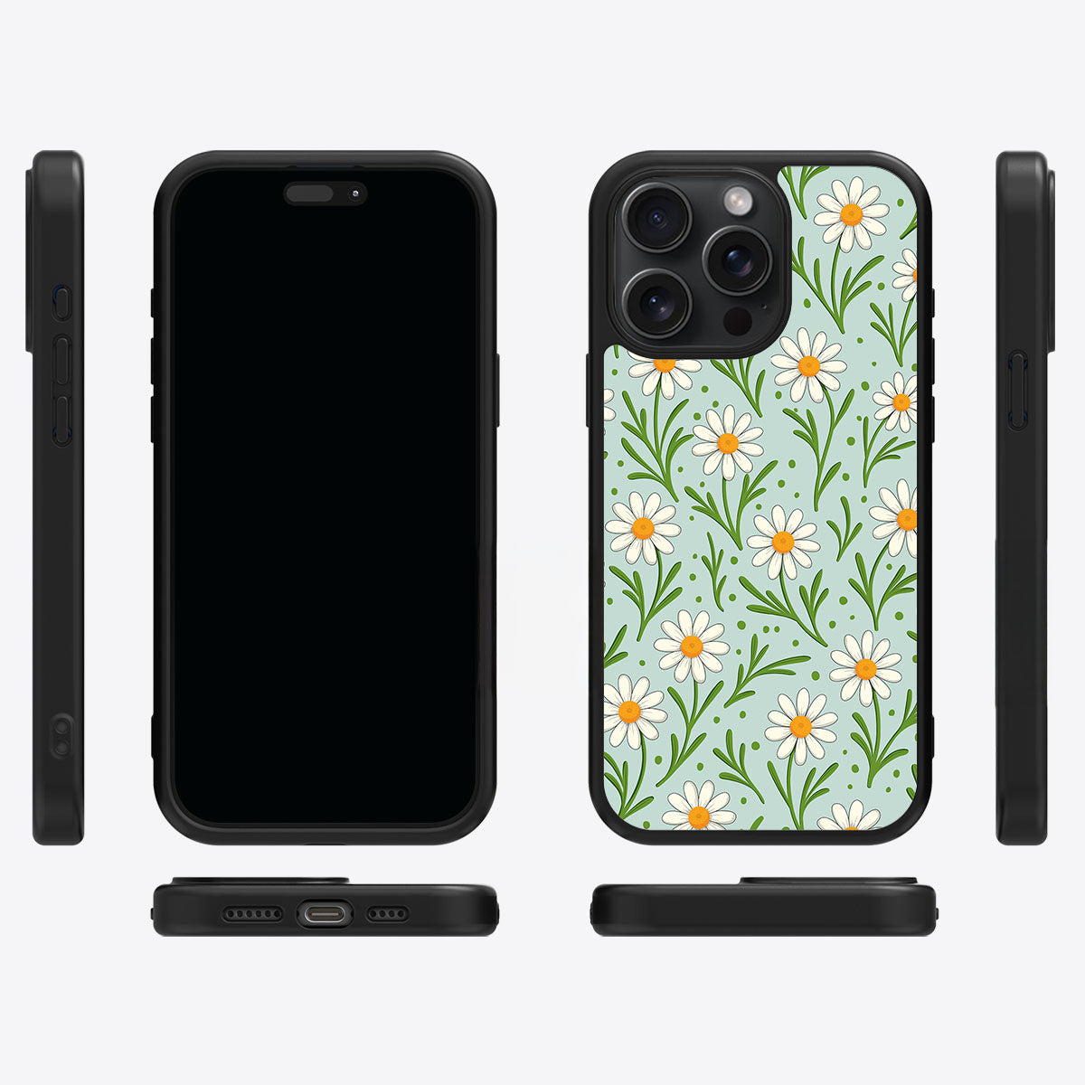 Daisy Flowers - iPhone 15 Pro Max Case #case type_core (magsafe), #case type_core (non magsafe)