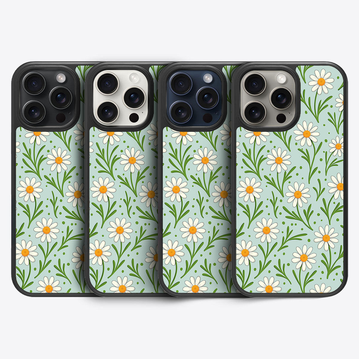 Daisy Flowers - iPhone 15 Pro Max Case #case type_core (magsafe), #case type_core (non magsafe)