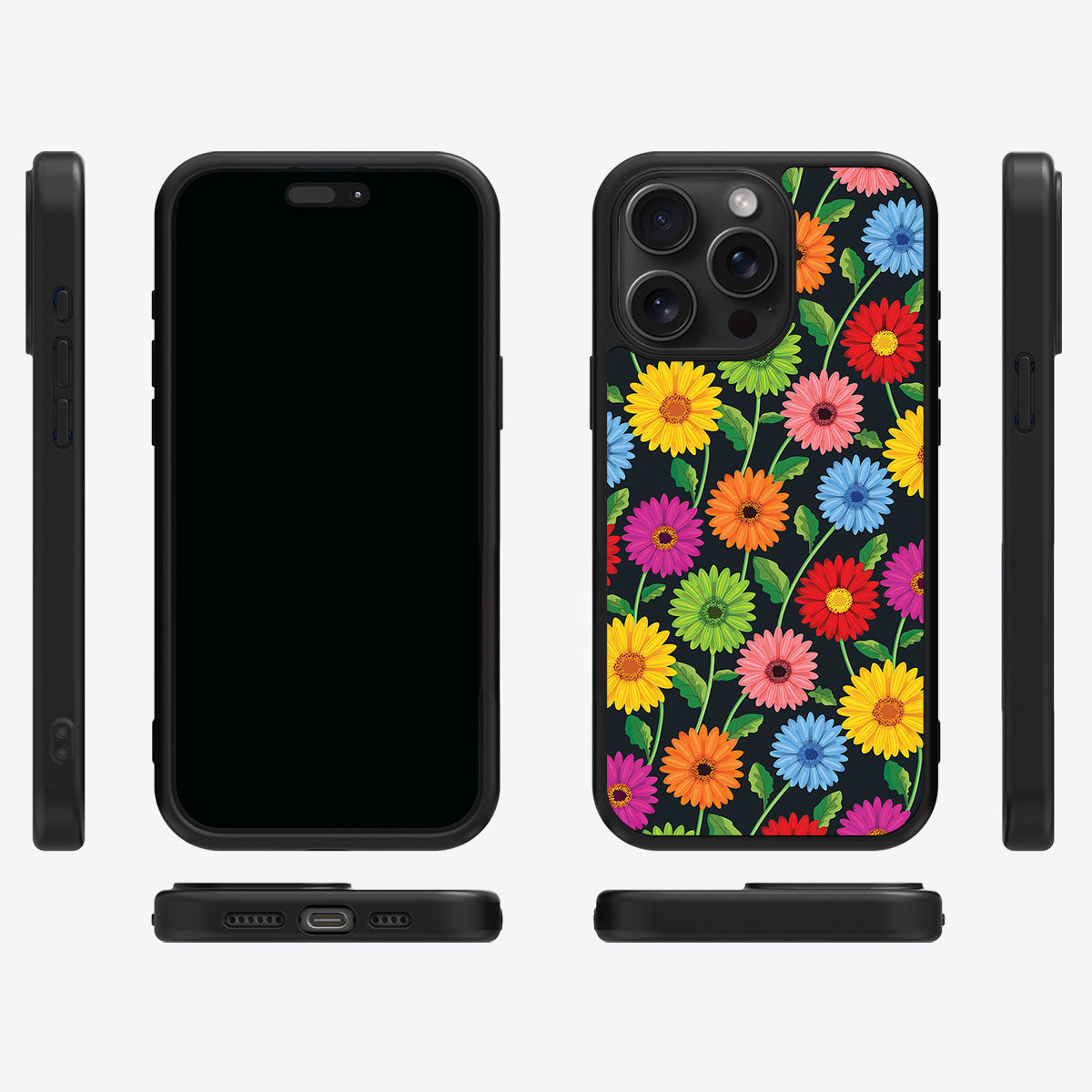 Gerbera Bloom - iPhone 15 Pro Max Case #case type_core (magsafe), #case type_core (non magsafe)