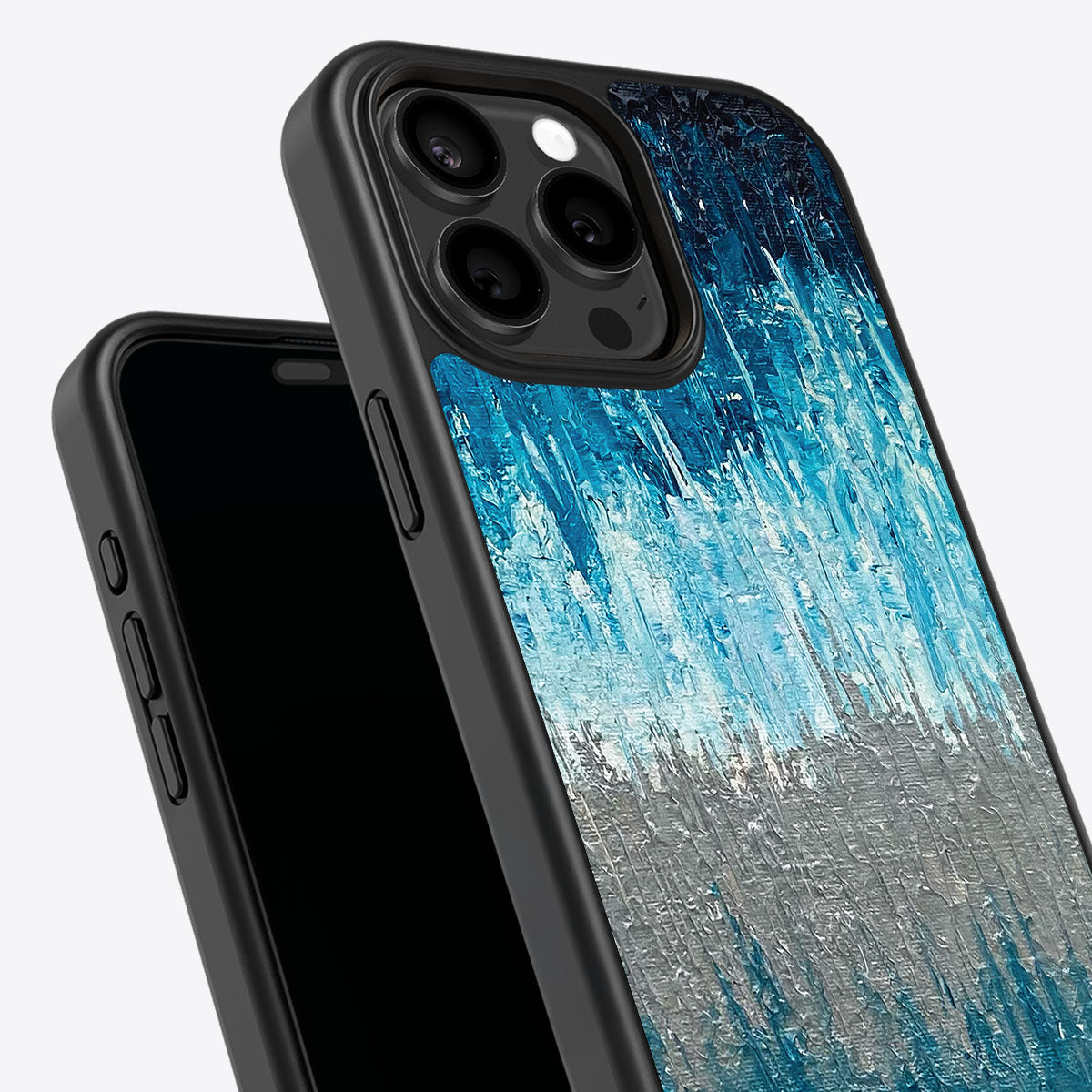 Impasto Tides - iPhone 15 Pro Max Case #case type_core (non magsafe)