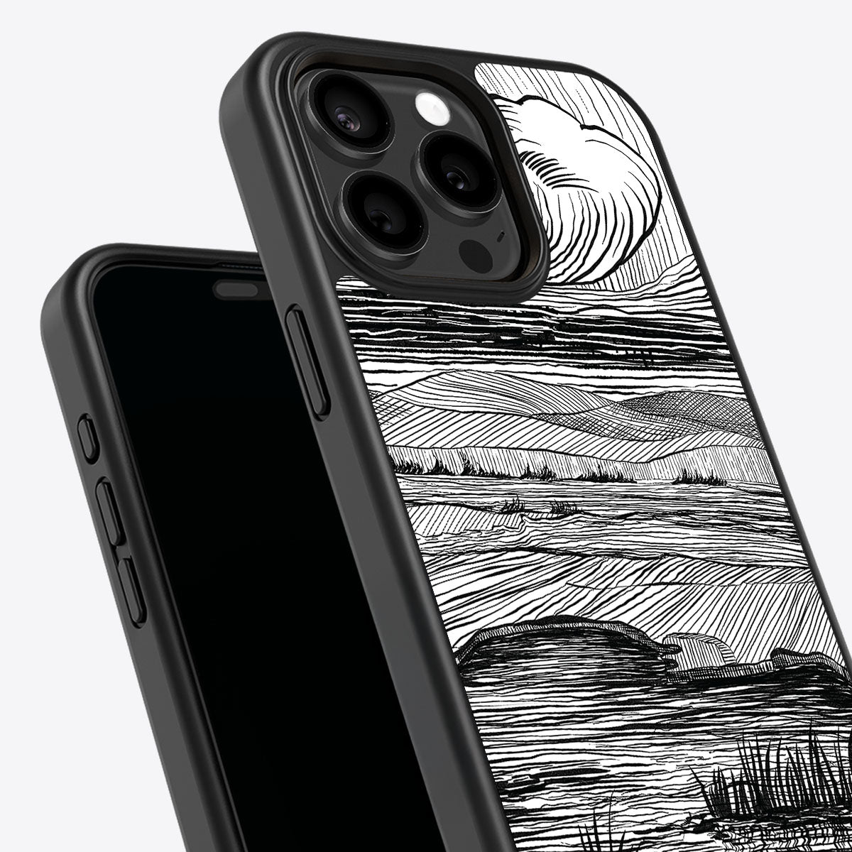Linear Landscape - iPhone 15 Pro Max Case #case type_core (non magsafe)