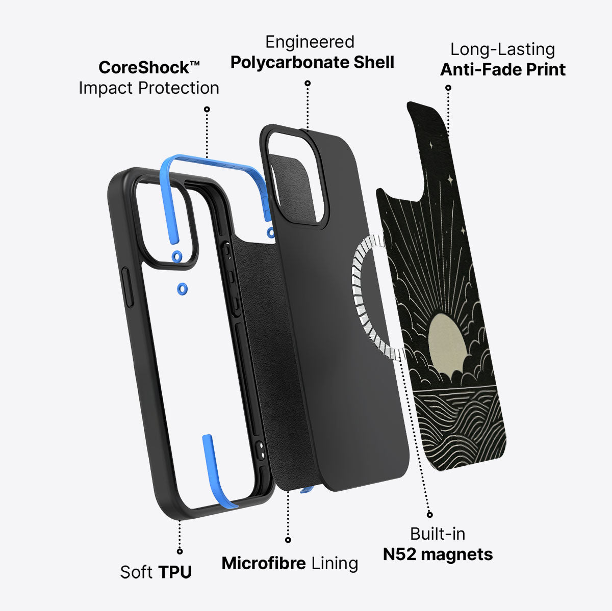 Moon Energy - iPhone 15 Pro Max Case #case type_core (magsafe)