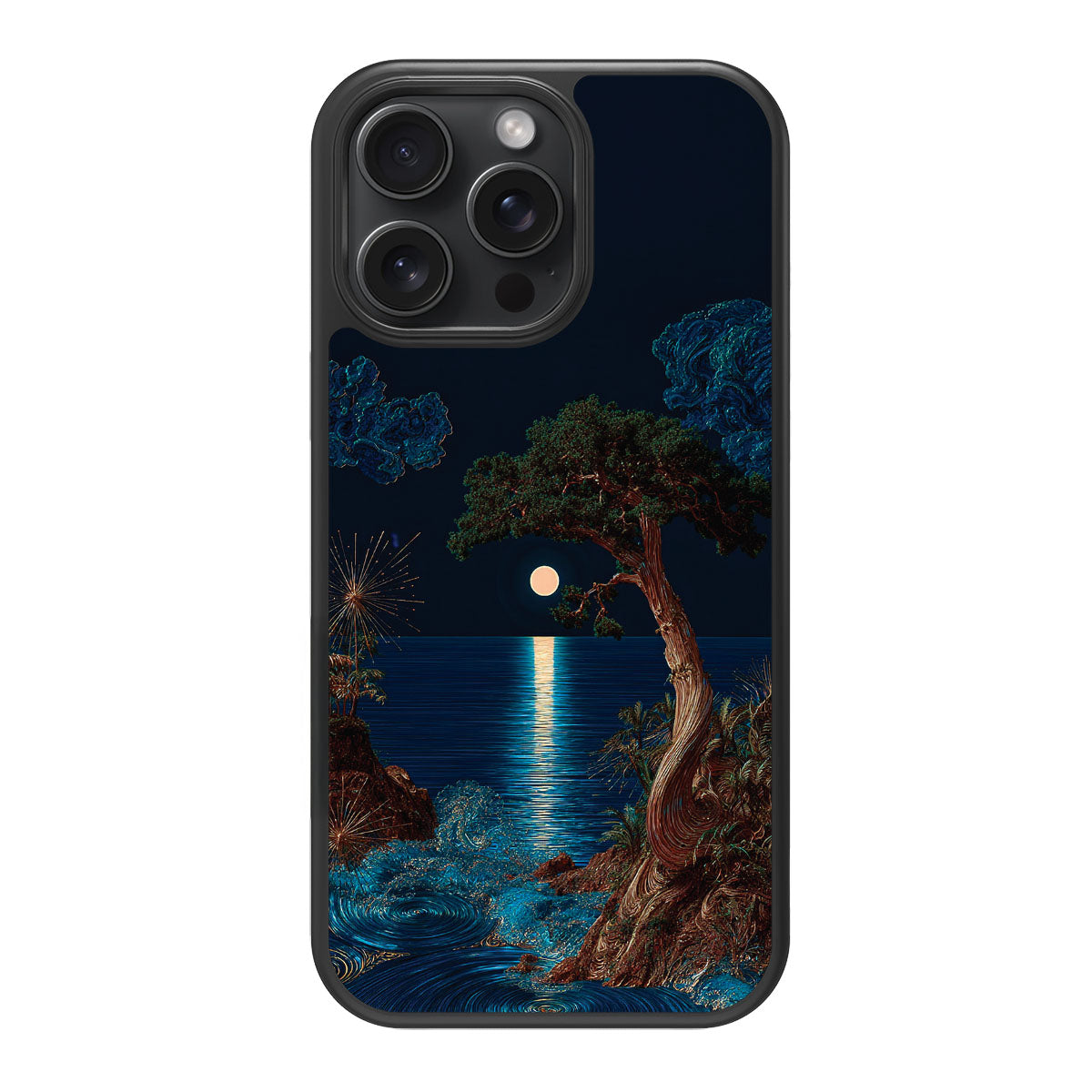 Quiet Moon - iPhone 15 Pro Max Case #case type_core (magsafe), #case type_core (non magsafe)
