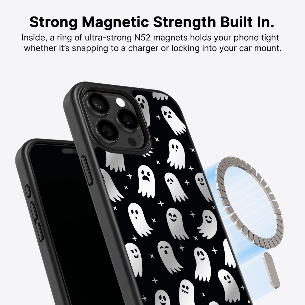 Spooky Spirits - iPhone 15 Pro Max Case #case type_core (magsafe)