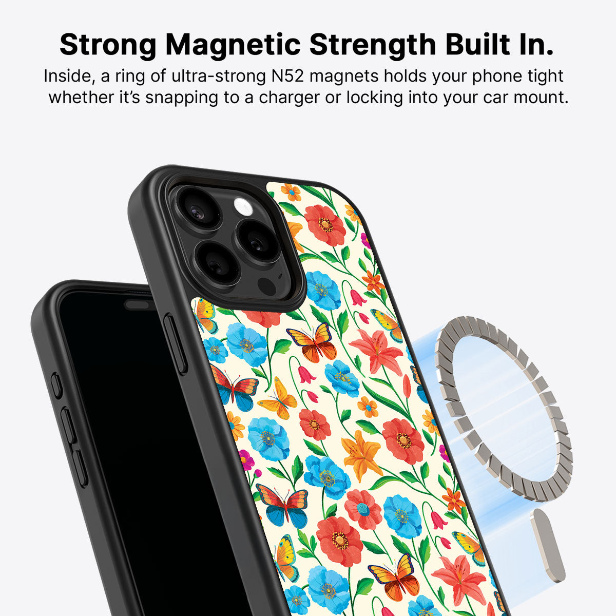 Spring Garden - iPhone 15 Pro Max Case #case type_core (magsafe)
