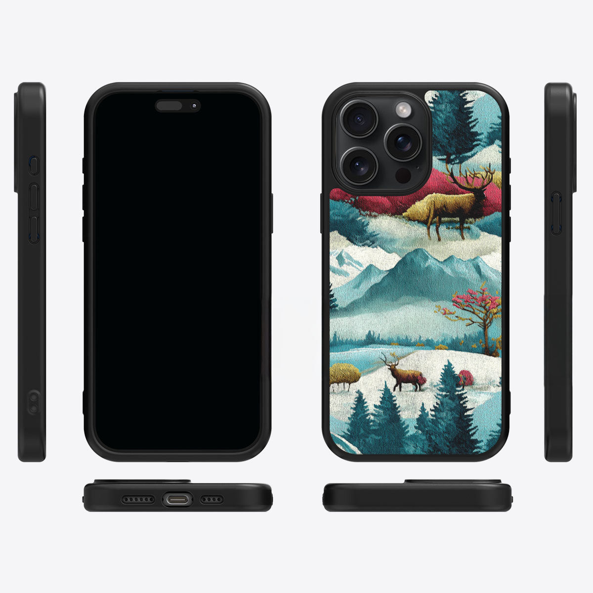 Winter Impressions - iPhone 15 Pro Max Case #case type_core (magsafe), #case type_core (non magsafe)