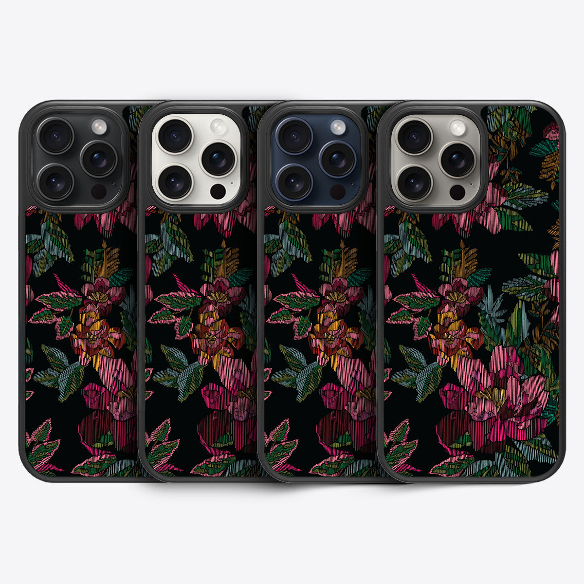 Woven Blooms - iPhone 15 Pro Max Case #case type_core (magsafe), #case type_core (non magsafe)