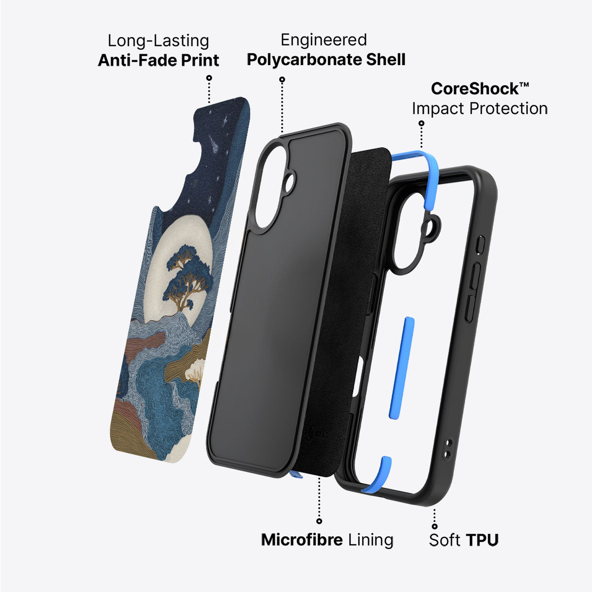 Aura Farming - iPhone 16 Case, #case type_core (non magsafe)