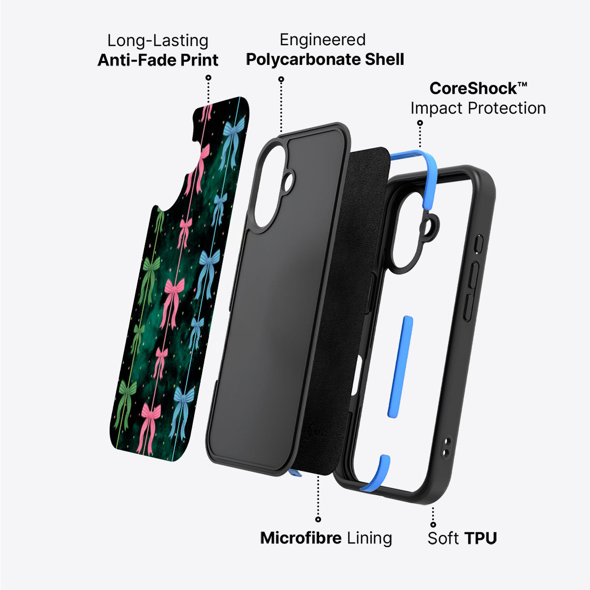 Aurora Bow - iPhone 16 Case