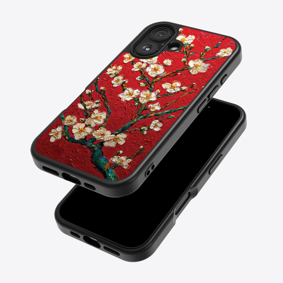 Crimson Blossom - iPhone 16 Case #case type_core (magsafe), #case type_core (non magsafe)
