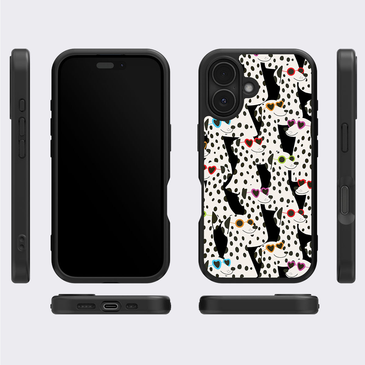 Dalmatian Dog - iPhone 16 Case, #case type_core (magsafe), #case type_core (non magsafe)