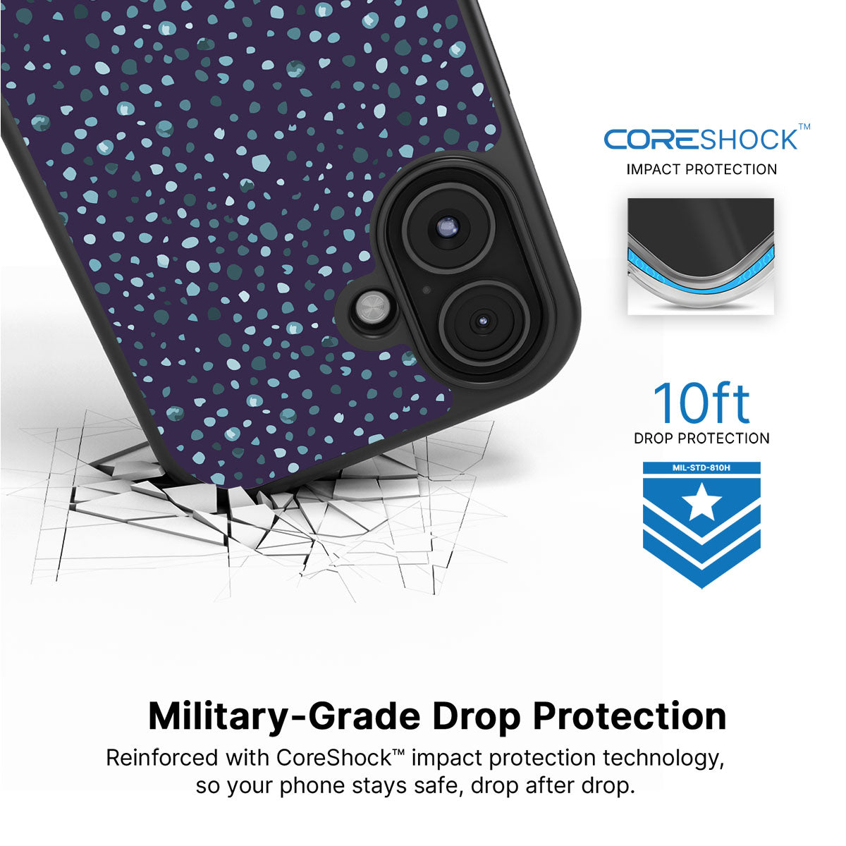 Deep Sea - iPhone 16 Case #case type_core (magsafe), #case type_core (non magsafe)