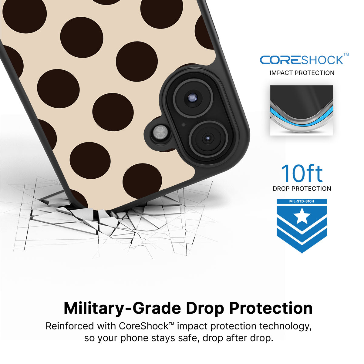 Desert Beetles - iPhone 16 Case #case type_core (magsafe), #case type_core (non magsafe)