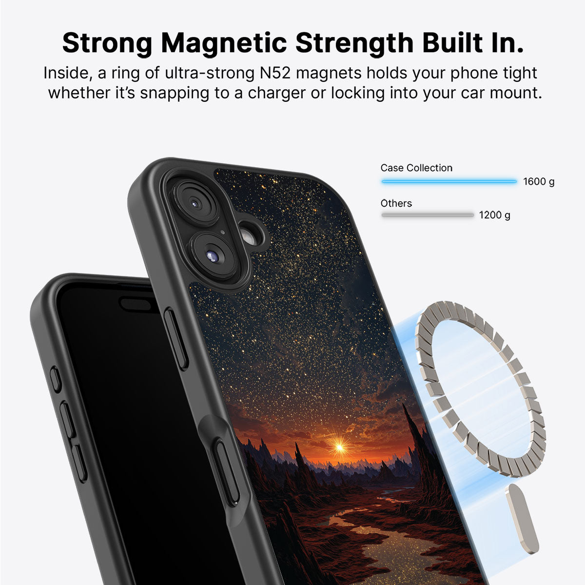 iPhone 16 Case with MagSafe – Desert Dusk