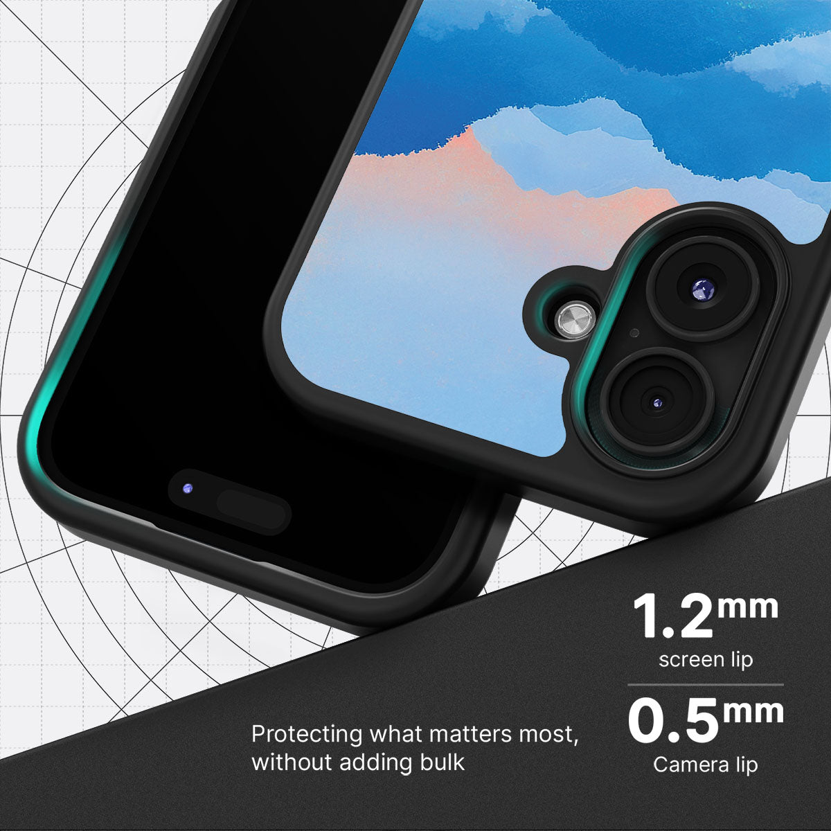 Globe Trotter slim iPhone 16 phone case