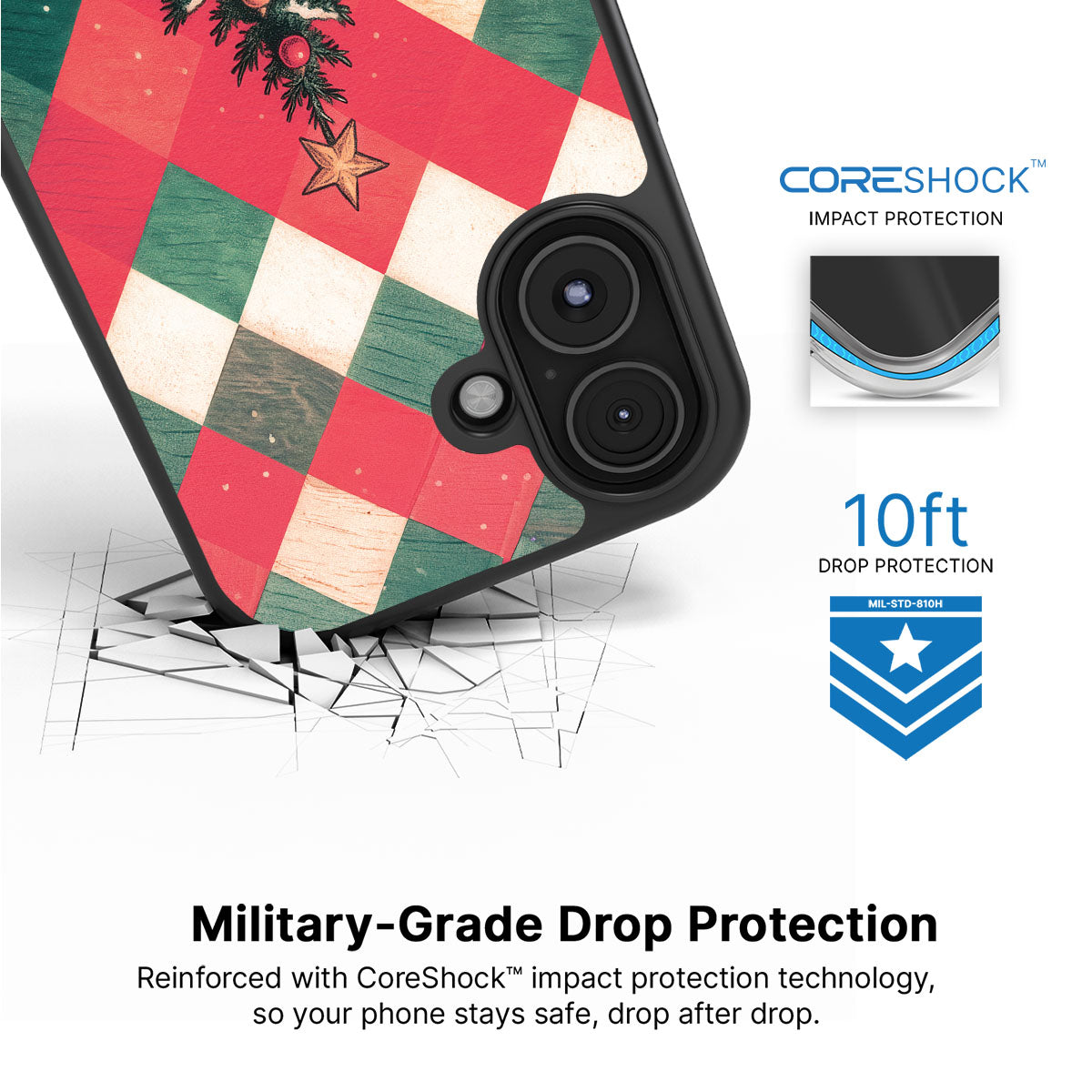 Heritage Christmas - iPhone 16 Case #case type_core (magsafe), #case type_core (non magsafe)