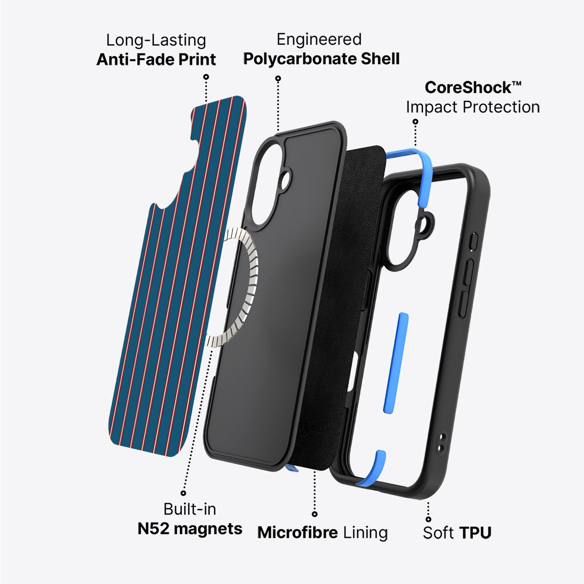 Heritage Schools - iPhone 16 Case #case type_core (magsafe)