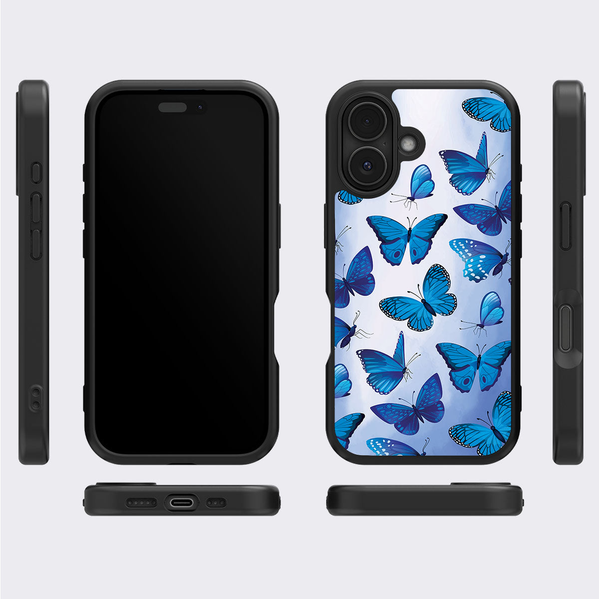 Magic Butterflies - iPhone 16 Case #case type_core (magsafe), #case type_core (non magsafe)
