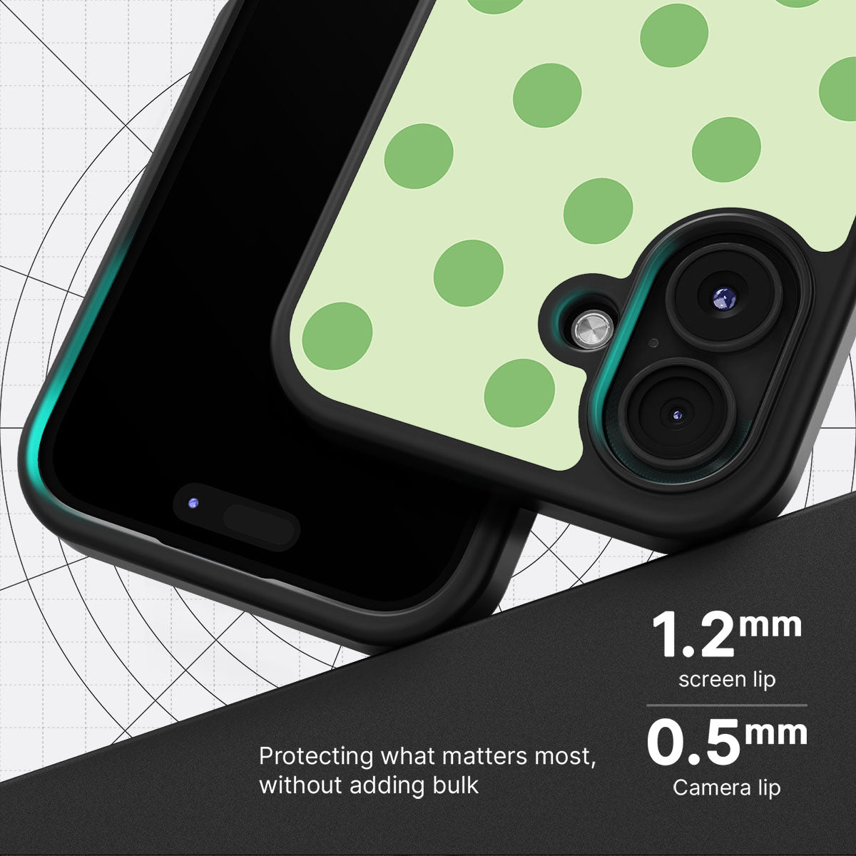 Mint Mojito - iPhone 16 Case #case type_core (magsafe), #case type_core (non magsafe)