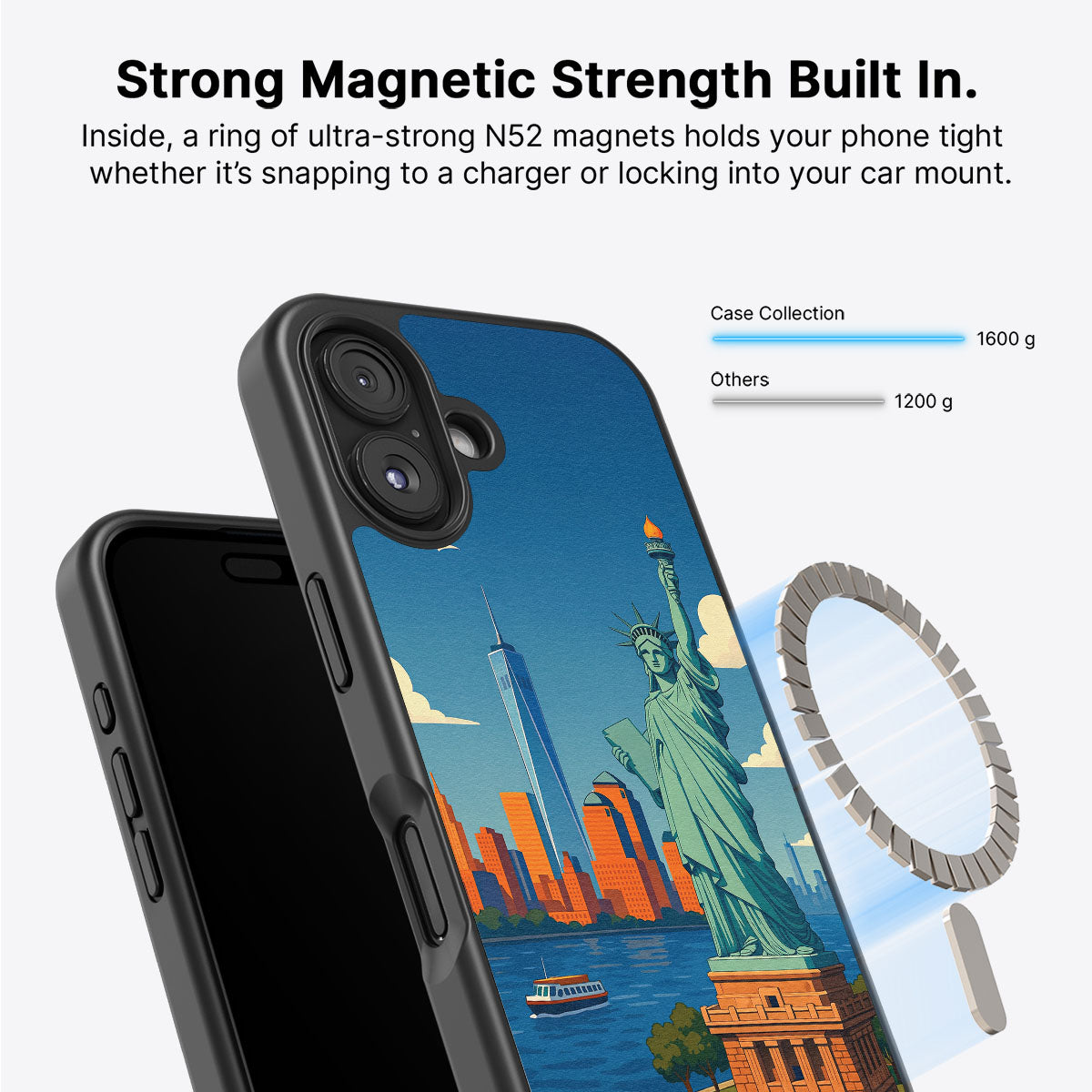 Newyork - iPhone 16 Case #case type_core (magsafe)